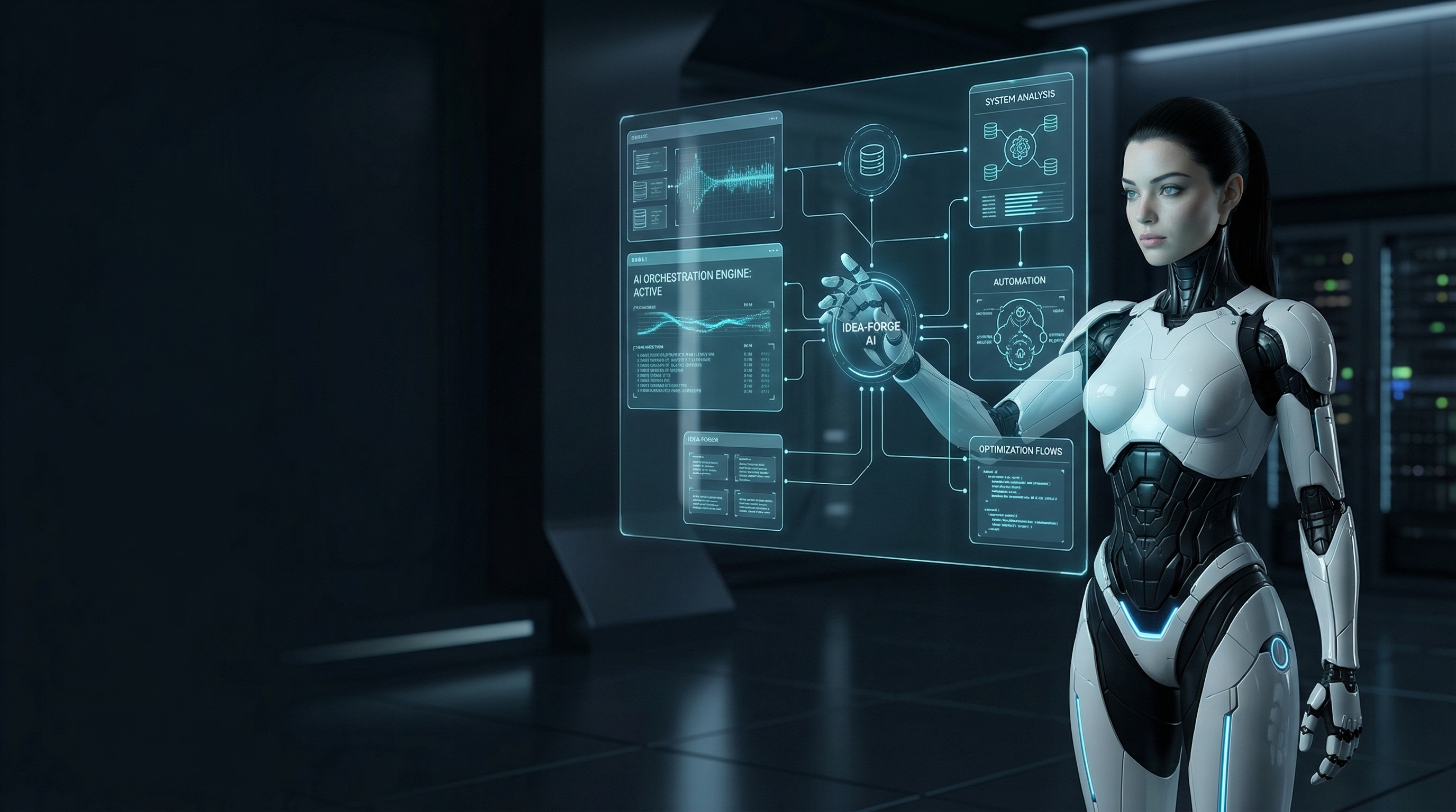 AI orchestration full-cycle control interface